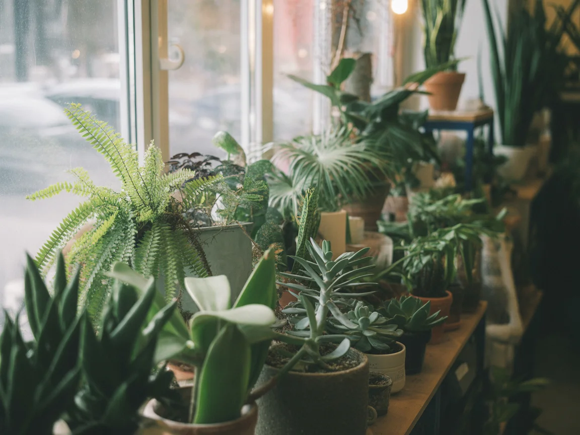 Plantes vertes d'intérieur chez Floraseed Mios