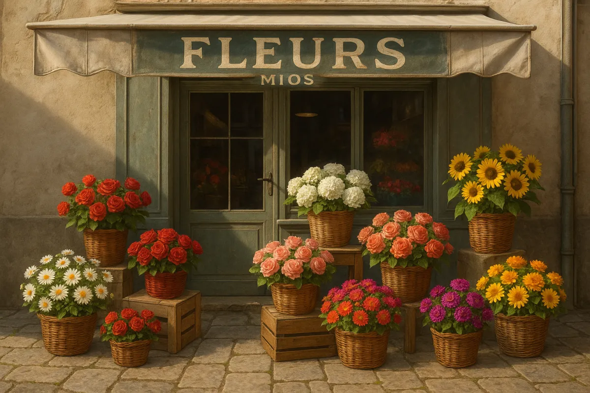 Photo de Achetez en ligne : le charme des fleurs à portée de clic